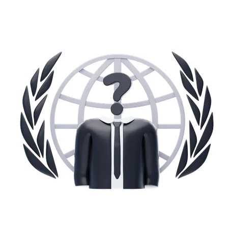 Anonymous  3D Icon