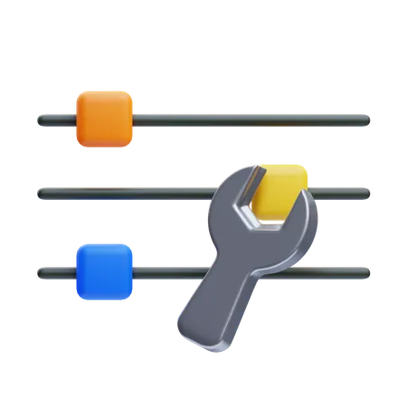 Einstellung  3D Icon