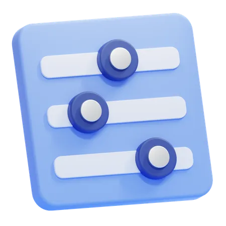 Anpassungsoptionen  3D Icon