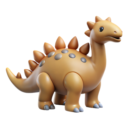 Dinossauro Anquilossauro  3D Icon