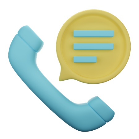 Anruf  3D Icon