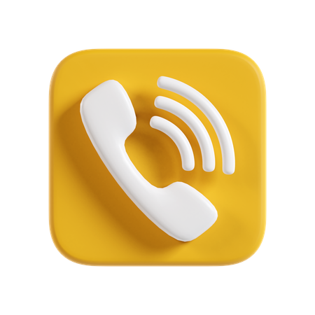 Anruf  3D Icon
