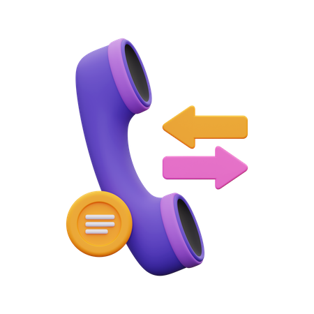 Anruf  3D Icon