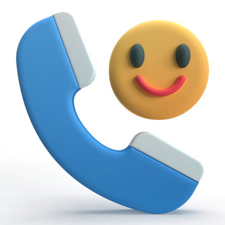 Feedback zum Anruf  3D Icon