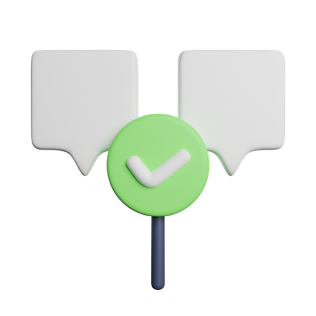 Answer  3D Icon