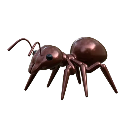 Ant 3 D Insect Illustration 3D Icon