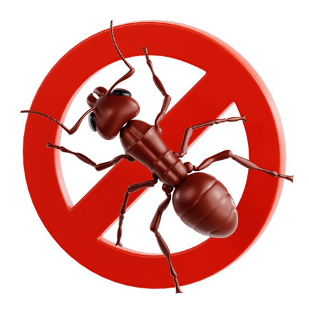 Ant  3D Icon