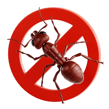 Ant  3D Icon