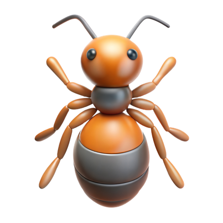 Ant  3D Icon