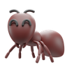 3d for cute ant