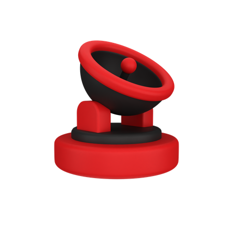 Antena  3D Icon