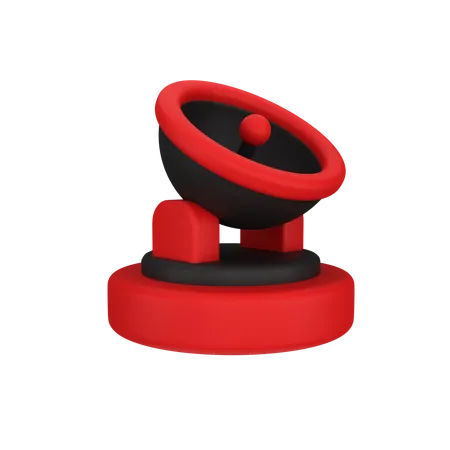 Antena  3D Icon