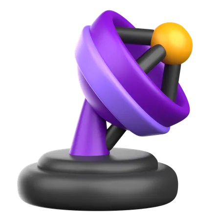 Antena  3D Icon