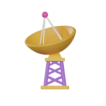 Antena 3D Icon