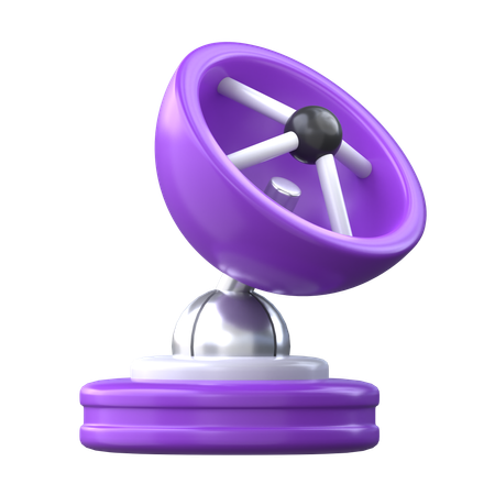 Antena parabólica  3D Icon