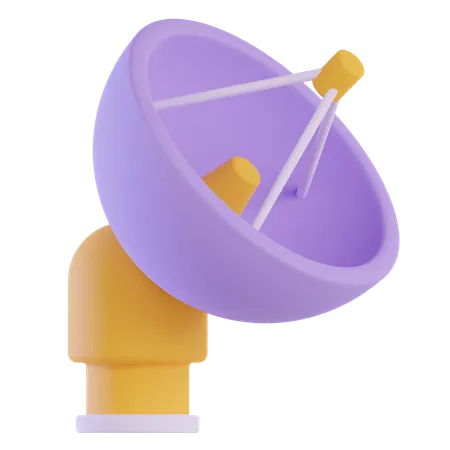 Antena parabólica  3D Icon