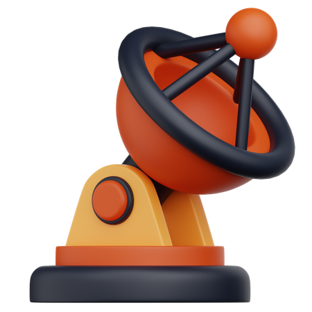 Antena parabólica  3D Icon