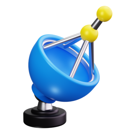 Antena parabólica  3D Icon