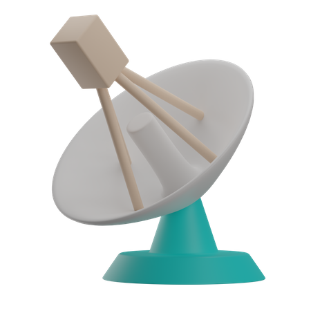 Antena parabólica  3D Icon