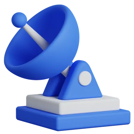 Antena parabólica  3D Icon