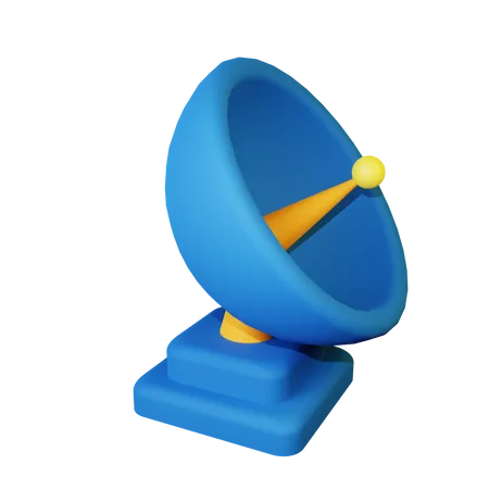 Antena parabólica  3D Icon