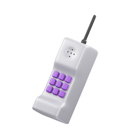Antena phone  3D Icon