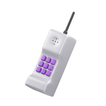 Antena phone  3D Icon