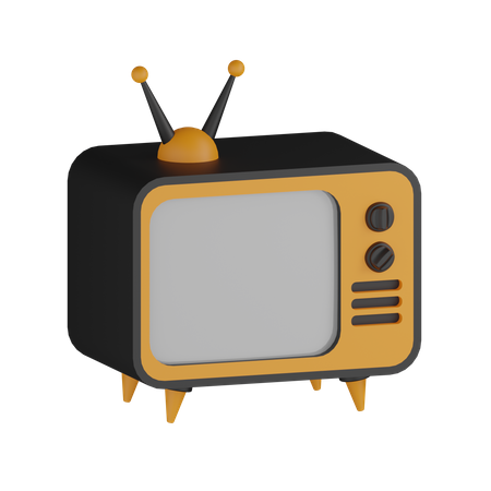 Antena television  3D Icon