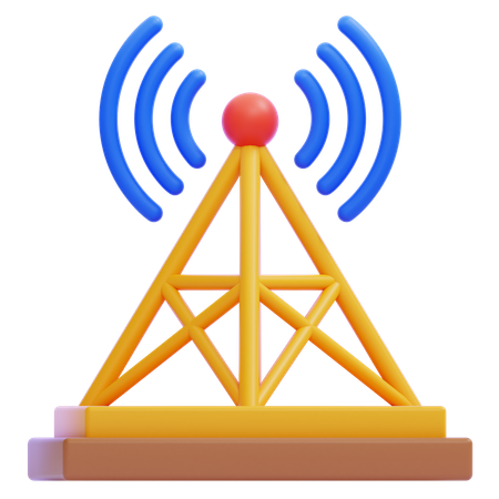 Antenna  3D Icon
