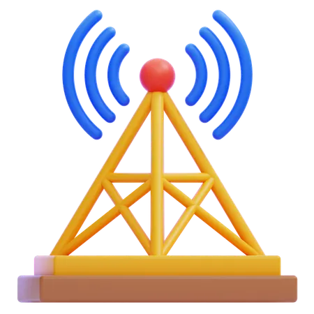 Antenna  3D Icon