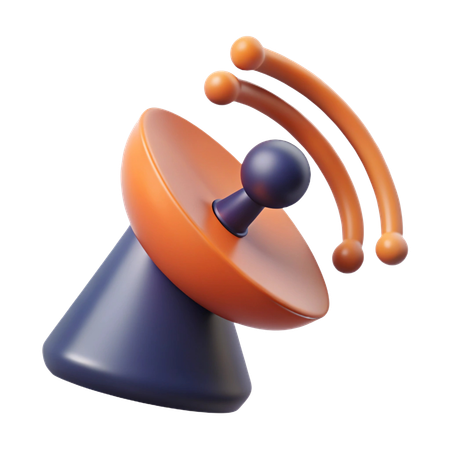 Antenna  3D Icon