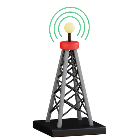 Antenna  3D Icon