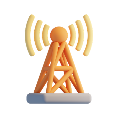 Antenna  3D Icon