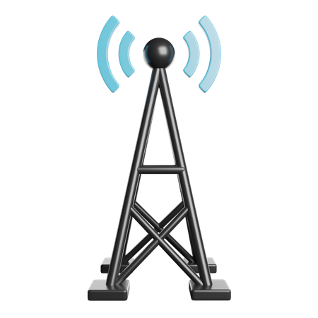 Antenna  3D Icon