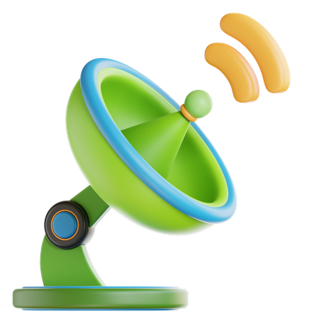 Antenna  3D Icon