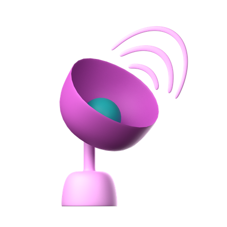 Antenna parabolica  3D Icon