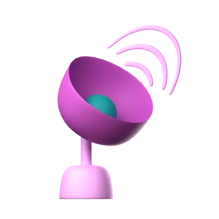 Antenna parabolica  3D Icon