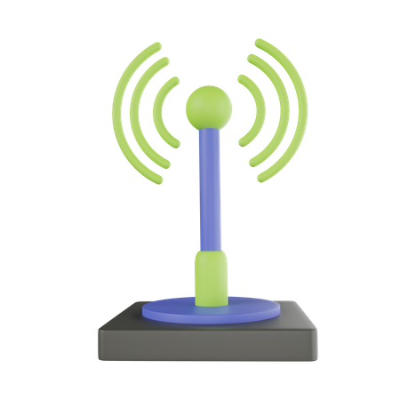 Antenna Signal  3D Icon