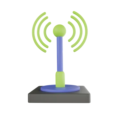 Antenna Signal  3D Icon