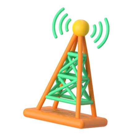 Antenna Tower  3D Icon