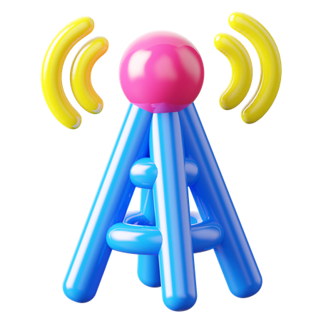 Antenne  3D Icon