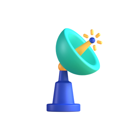 Antenne parabolique  3D Icon