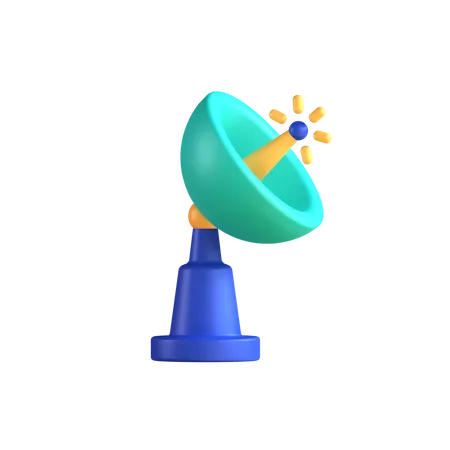 Antenne parabolique  3D Icon
