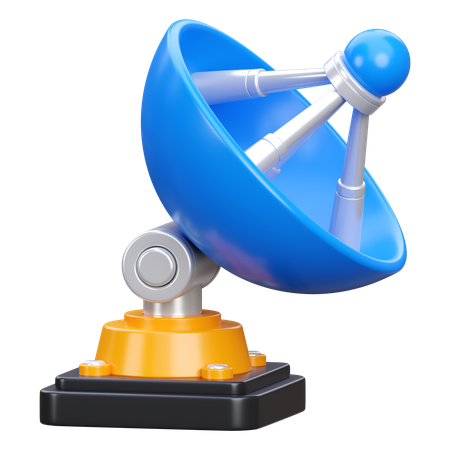 Antenne satellite  3D Icon