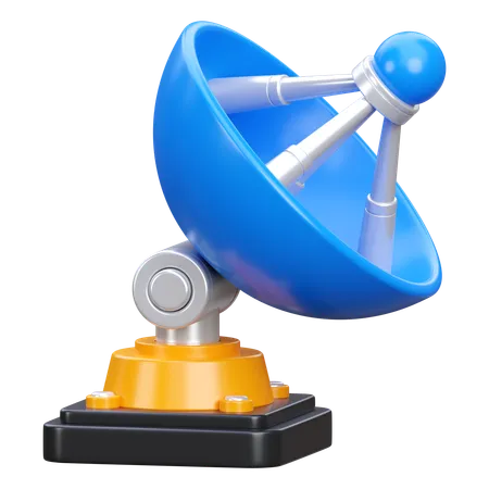 Antenne satellite  3D Icon