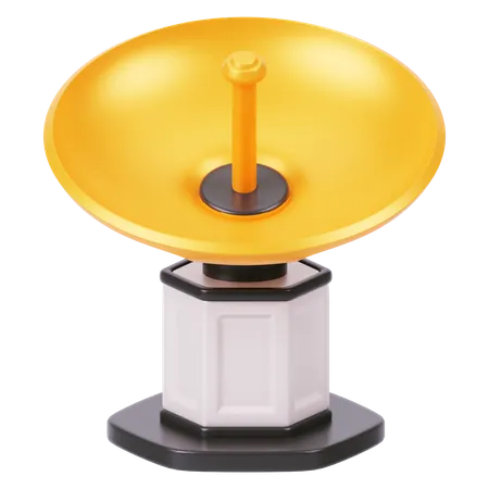 Antenne satellite  3D Icon