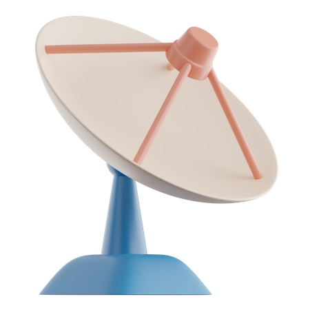 Antenne satellite  3D Illustration