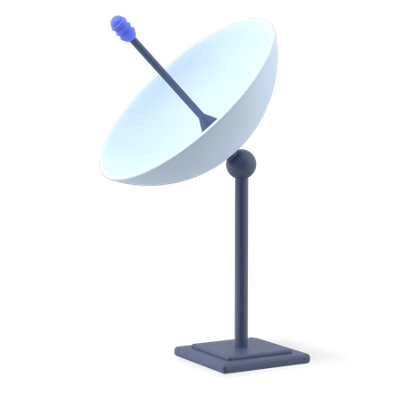 Antenne satellite  3D Illustration