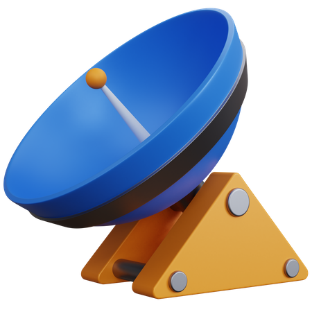 Antenne satellite  3D Icon