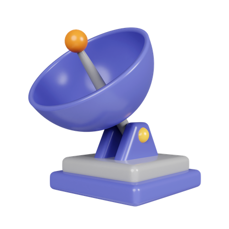 Antenne satellite  3D Icon